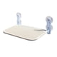 thumbnail image 4 of Hamaca para gatos, cama para tomar el sol, tumbona plegable fácil de instalar, estante de descanso, cama con ventana para pared con vistas a azulejos, 4 of 5