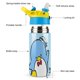 thumbnail image 3 of Tuxedo Sam Botella De Agua Con Tapa Pop Top De Un Toque, Acero Inoxidable, A Prueba De Fugas, Para Deportes, Botella Infantil Azul 12 oz, 3 of 6