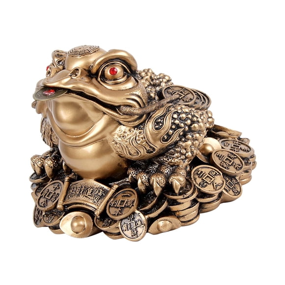 Figura De Sapo De La Fortuna Feng Shui Para Restaurantes, Tiendas, Decoración Versátil