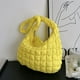 thumbnail image 4 of Bolsos tipo hobo con burbujas para mujer, bolso de mano acolchado, bolso acolchado ligero, bolso de hombro acolchado., 4 of 5