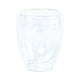 thumbnail image 1 of Vaso de vidrio transparente doble pared – 350 ml, 1 of 3