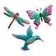 thumbnail image 4 of 3 X Calcomanías colgantes de decoración de mariposas Escultura de animales Calcomanías de arte de mariposas extraíbles para porche Balcón Decoración d Vistoso, 4 of 5