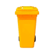 thumbnail image 2 of Contenedor de basura plastico 120 litros color Amarillo, 2 of 3
