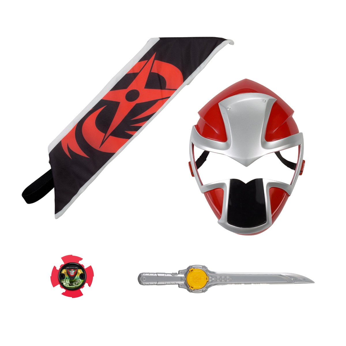 Set De Héroe Power Rangers Ninja Steel Ranger Rojo