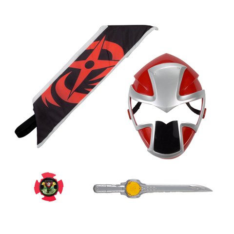 Set De Héroe Power Rangers Ninja Steel Ranger Rojo