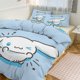 thumbnail image 1 of Cute Cinnamoroll Cartoon Duvet Cover Set Bedding Set 1 Duvet Cover And 2 Pillowcases 3D Cartoon Dog Printed Comfortable And Ultra Soft Bed Set Room Decor for Bedroom, 1 of 5
