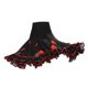 thumbnail image 2 of Salón De Baile Flamenco Baile De Vals Falda De Swing Grande Traje Moderno Con Lentejuelas Rojo, 2 of 3