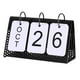 thumbnail image 3 of Calendario Perpetuo Con Tapa Simple, Mesa Para El Hogar, Adornos De Oficina Independientes, Negro, 3 of 5