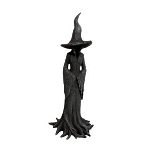 Magideal - Estatua De Bruja De Halloween, Figura De Bruja, Figura Decorativa Coleccionable De Pie, Escultura Para El Hogar, La Oficina Y La Decoración De