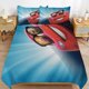 thumbnail image 4 of Cars Lightning McQueen Boys 3 Piece Bedding with 1 Flat Sheet And 2 Pillowcases Twin Bed Sheets, 4 of 5