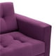 thumbnail image 4 of Sofa Retro 1C Felpa 00 Morado, 4 of 6