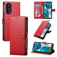 Funda Para Foxdock Motorola Moto G52 4G– Cuero Premium, 3 Ranuras Para Tarjetas, Protección Contra Impactos