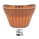 thumbnail image 4 of Cesta Para Bicicleta Cesta Para Manillar De Estilo Retro Desmontable De Ratán De Imitación Duradera S Marrón, 4 of 5
