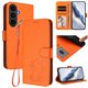 thumbnail image 2 of Funda Billetera Magnética para Samsung Galaxy S25 FE, Naranja, 2 of 6