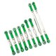 thumbnail image 1 of 9pcs Servo Rod Link Ajustable Para Piezas De Automóvil WLtoys RC Verde, 1 of 5