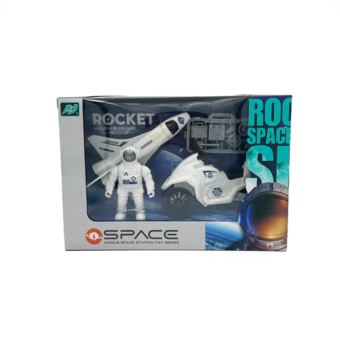 Estación Espacial 4Pcs Magnetics