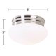 thumbnail image 2 of Lámpara de techo 360 Lighting con diseño de hongo, cúpula de 20 cm, acero cepillado, 2 of 2