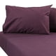thumbnail image 1 of Juego De Sabana 2 Plaza Color Morado Oscuro 144 Hilos, 1 of 2