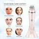 thumbnail image 5 of Cepillo de limpieza facial eléctrico 4 en 1, cepillo exfoliante y masajeador facial, recargable, resistente al agua, limpieza profunda y tacto suave, para el cuidado y la belleza de la piel., 5 of 8