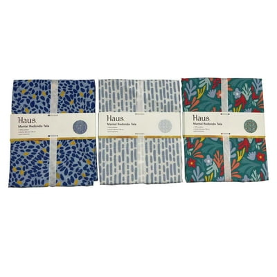 Mantel Estampado Redondo Poliester 150X150 Haus