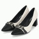 thumbnail image 4 of Zapato Mujer Negro/Crema Irene Piccadilly, 4 of 5