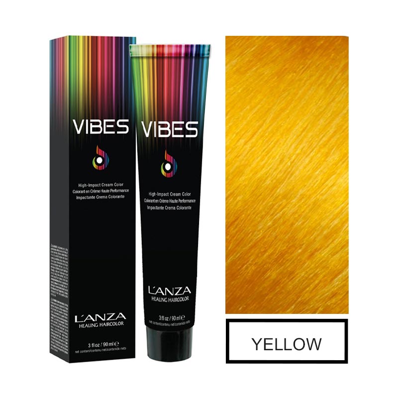 Lanza - Tintura Fantasia Semipermanente Vibes Yellow 90Ml