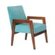 thumbnail image 2 of Sitial Frankfurt Tela Velvet Turquesa, 2 of 3