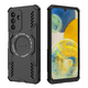 thumbnail image 1 of Funda FOXDOCK para Samsung Galaxy A26 , magnética, resistente a golpes, con soporte, unisex, carga inalámbrica, 1 of 4