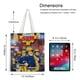 thumbnail image 5 of Fireman Sam Bolso de tela con estampado de lienzo para mujer, bolsa de compras reutilizable y estética, con cremallera interior, regalo para mujer, 35 × 40 cm., 5 of 6