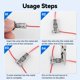thumbnail image 4 of Conectores de cable RJLCTH 12 piezas 3 vías 1 pin 18-22 AWG, 4 of 7