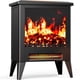 thumbnail image 1 of Chimenea eléctrica portátil Silonn de 18" con calefactor de 1400 W, 1 of 7