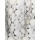 thumbnail image 3 of Manta decorativa Plutus Brands Plutus blanca con tonos negros de piel sintética, 3 of 3