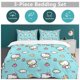 thumbnail image 5 of Hello Kitty Duvet Cover Set 3-Piece Bedding Set Soft Warm And Comfortable Soft Bed Set for Bedroom All Season Bed Sheets, 5 of 5