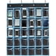 thumbnail image 2 of Organizador de bolsillo para el aula, soporte para calculadoras y teléfonos celulares, 9/20/30/36 bolsillos transparentes, soporte para calculadoras y teléfonos celulares, para colgar en la pared o en, 2 of 8