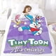 thumbnail image 5 of Tiny Toon: Las Aventuras anti-pilling, suave, ligera, esponjosa y acogedora de lujo para hogar y cocina – Perfecta para niños y adultos,120X180cm, 5 of 6