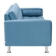 thumbnail image 5 of Sofa Retro 3c Felpa 12 Azul Petroleo, 5 of 6