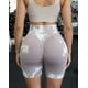 thumbnail image 1 of Calza Corta Mujer Fitness Pretina Cruzada Push Up Tie Dye, 1 of 5