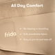 thumbnail image 5 of Faja de soporte para embarazo Frida Mom Dual Support S/M color arcilla, 5 of 8