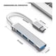 thumbnail image 3 of Adaptador Hub usb Tipo C 4 Puertos 3.0 Multi puerto, 3 of 5