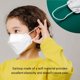 thumbnail image 5 of Mascarilla facial Dr.Puri Micro-Dust Protection KF94 blanca pequeña x20, 5 of 7