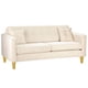 thumbnail image 2 of Sofa New Retro 3 Cuerpos Felpa 01 Crudo, 2 of 5