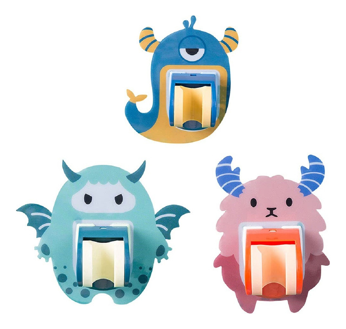 Genérico - Set 5 Soportes Cabezal Ducha Accesorio Baño Bebe Lau