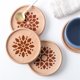 thumbnail image 4 of Plantillas de mandala reutilizables CrafTreat de 36 piezas para pintar sobre madera, 4 of 6