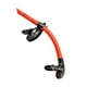 thumbnail image 1 of Centro Natación Snorkel Buceo Snorkel Silicona Boquilla Buceo Rojo Negro, 1 of 5