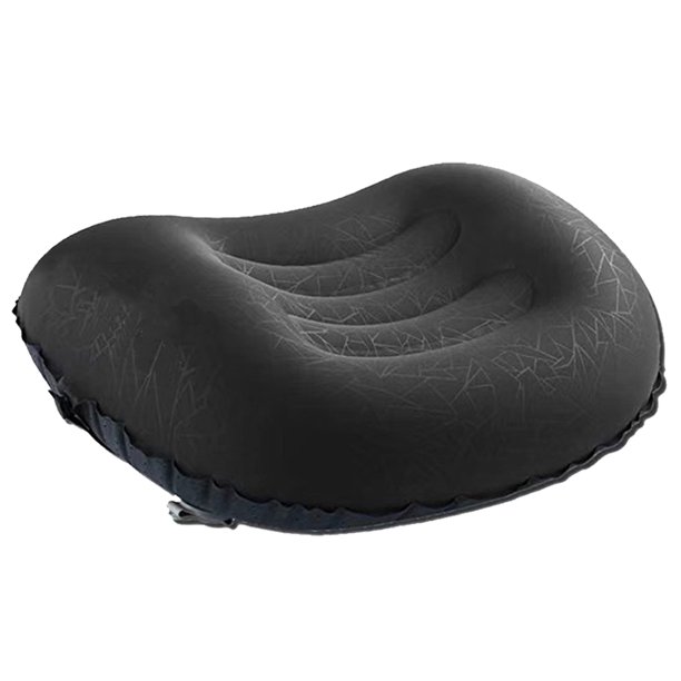 Almohada de camping cómoda, almohada inflable para acampar, almohada pequeña para dormir y viajar