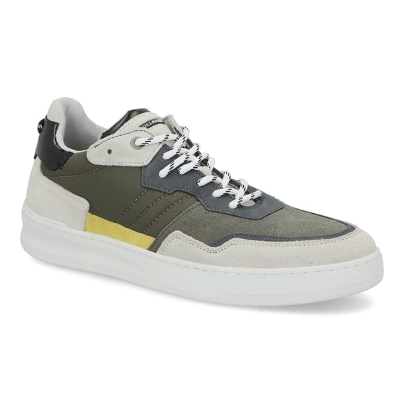 Zapatillas Hombre Cordones Cuero Y Textil Sisak-0-60 Bullboxer verde 41