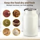 thumbnail image 5 of Contenedor para Alimentos de Mascotas Aloxina 18 kg Acero Inoxidable, 5 of 7