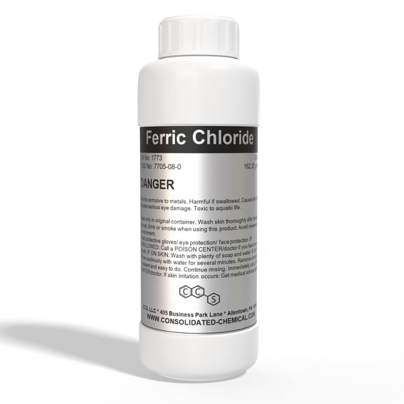 Solución de Cloruro Férrico CCS Consolidated Chemical 500 mL