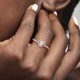 thumbnail image 2 of Anillo PANDORA Sparkling Elevated Heart 4.5, 2 of 6