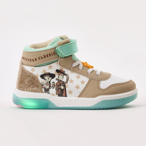 Zapatilla Luces Niña Woody & Jessie Toy Story Blanco Disney